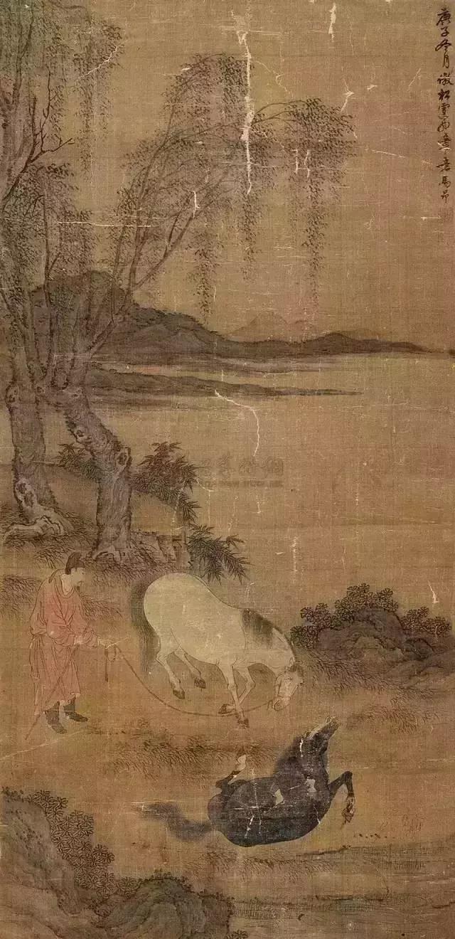 赵孟頫画马——自诩真龙种 欲飞终牵绊