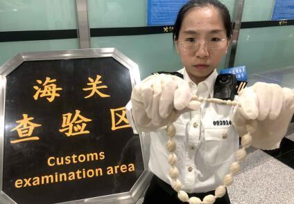旅客行李箱带着麻将 竟是限制入境的象牙制品