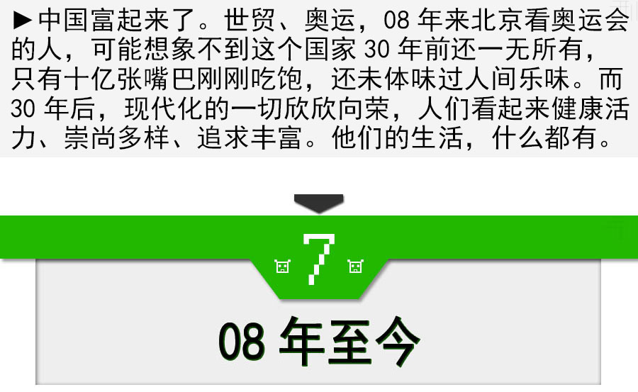 废写@对比：一个人的70年与一个国家的柒拾年！