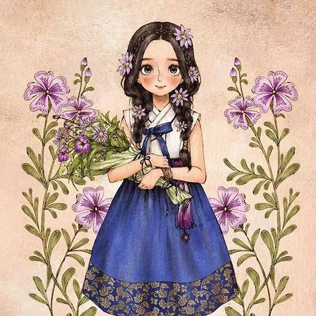 #文思泉涌#一组暖心的插画！治愈你的心灵！