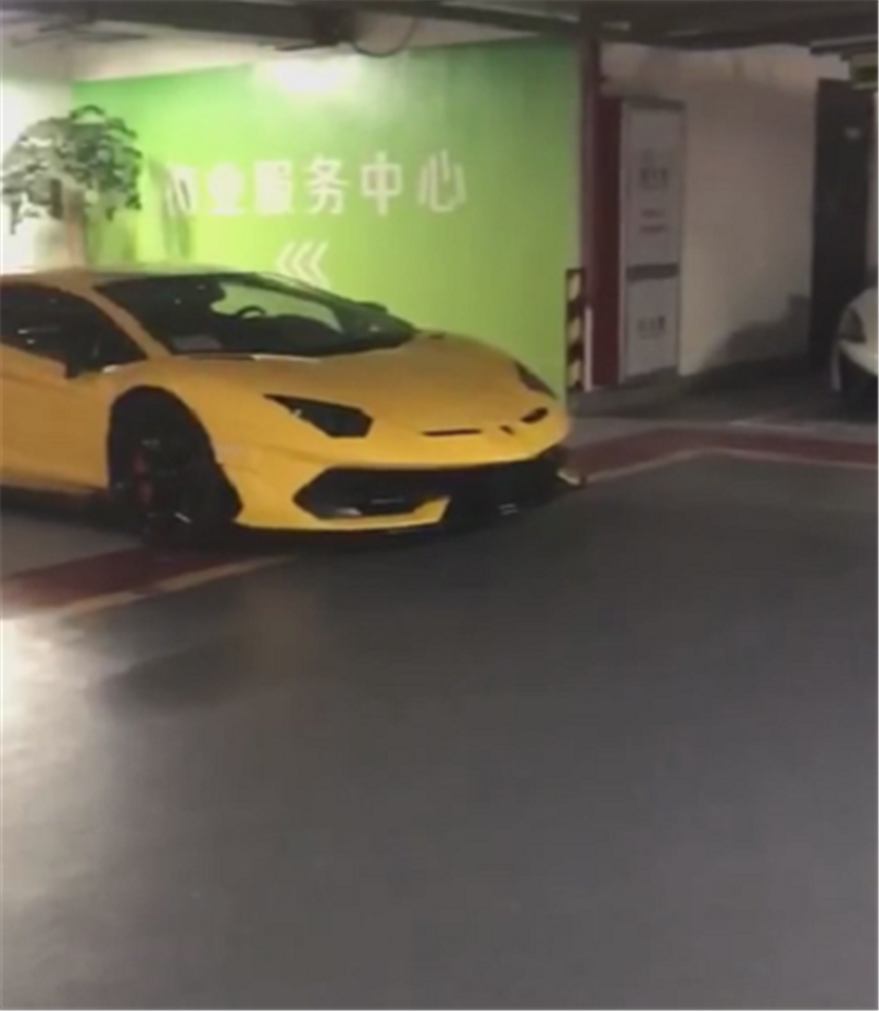「柠檬论车」700万兰博基尼的车位被占，物业不管，车主直接把车停物业门口