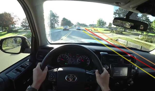 [汽车维修保养指南]判断右轮的位置图解，右轮三点一线位置判断