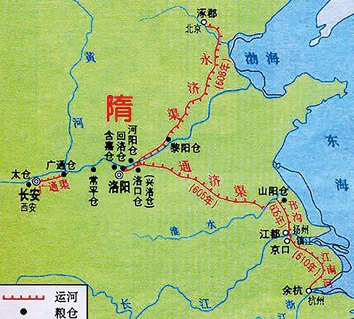 为何说杨广不是昏君，杨广胆子真是太大了，运河工程征战太过庞大