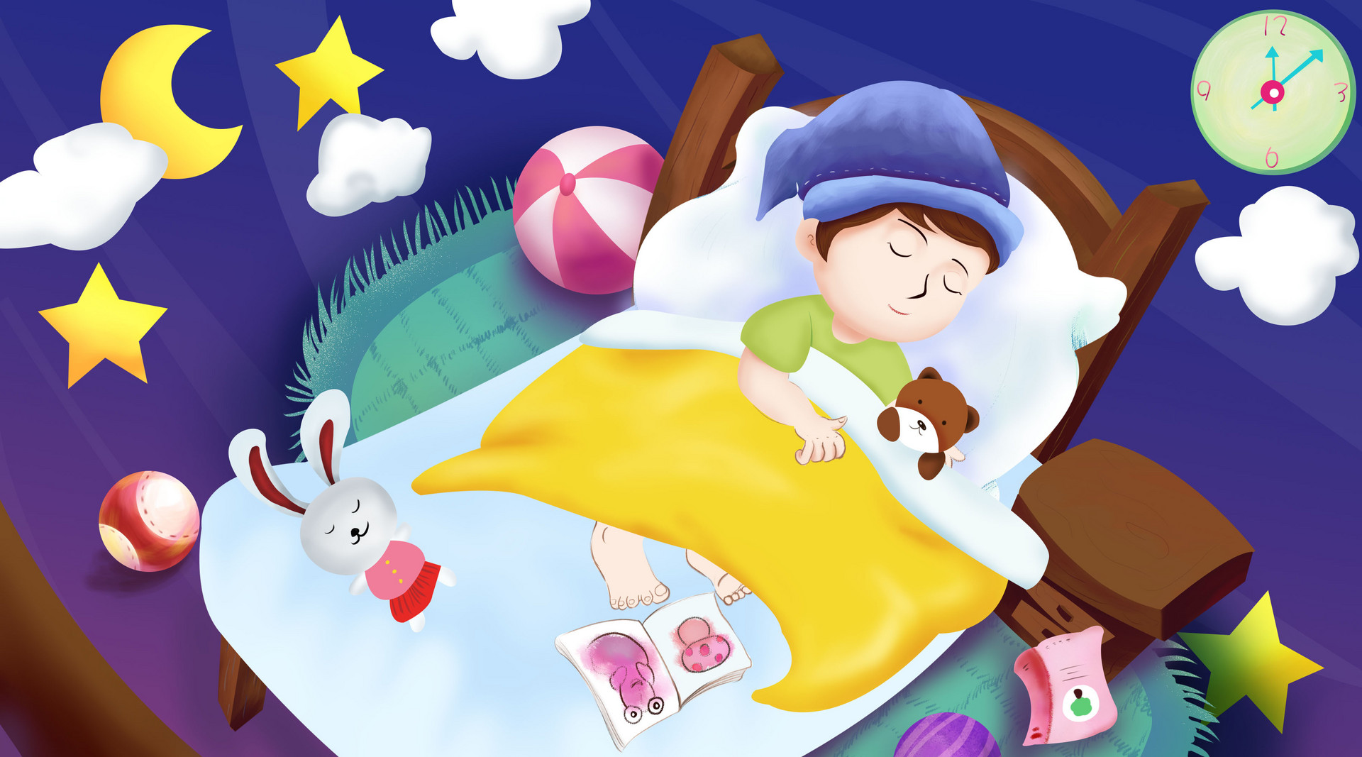 孩子日常应保证的睡眠时间是多久？
