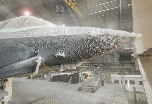 世界最大的冰库，气温零下65℃，专门用来装飞机