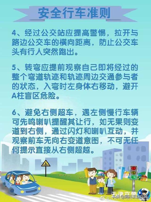 「潮人谈汽车」安全行车准则