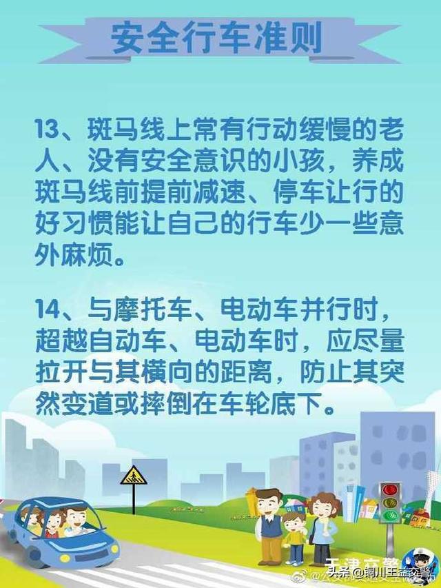 「潮人谈汽车」安全行车准则