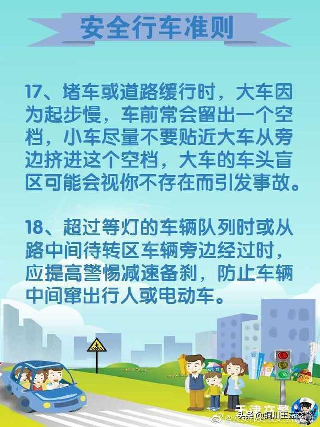 「潮人谈汽车」安全行车准则