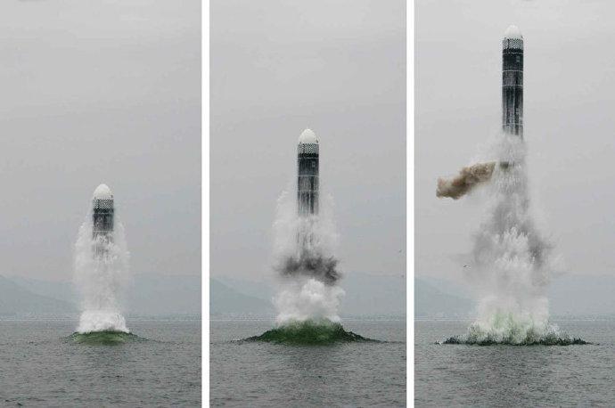 10月2日，一枚潜射导弹直扑..，安倍提醒白宫：这次真的不一样