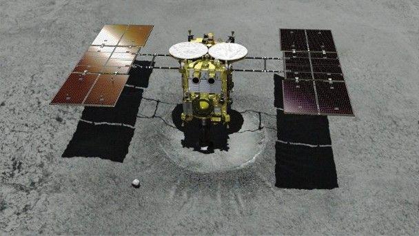 ..“隼鸟2号”成功投放机械人，观测小行星任务接近尾声！
