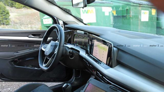 [值么君]科技配置全面提升，全新高尔夫8低伪装曝光