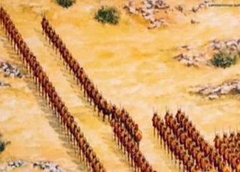 古希腊步兵方阵战术：一种早期步兵作战的战术