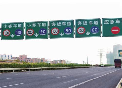 条山高速公安交警@正确认识高速路牌 避免不必要的交通事故