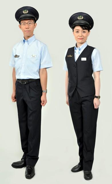 JR东..统一男女制服款式取消裙装 明年5月投入使用
