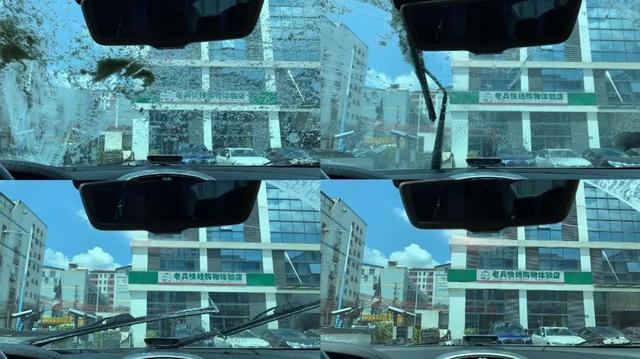 #蛋蛋懂车#你有见过双刮尖的雨刮吗？传统雨刮与新世代雨刮的精彩博弈