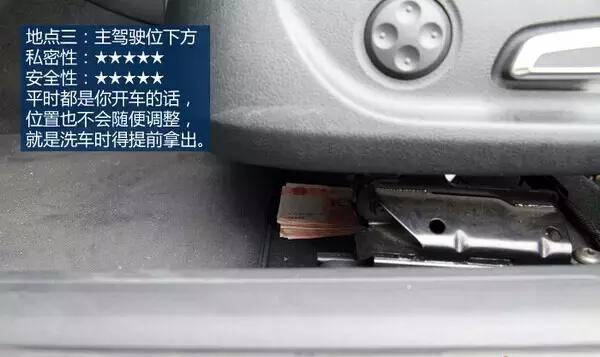 「汽车我读」老婆找不到！私房钱绝密位置在车的这里