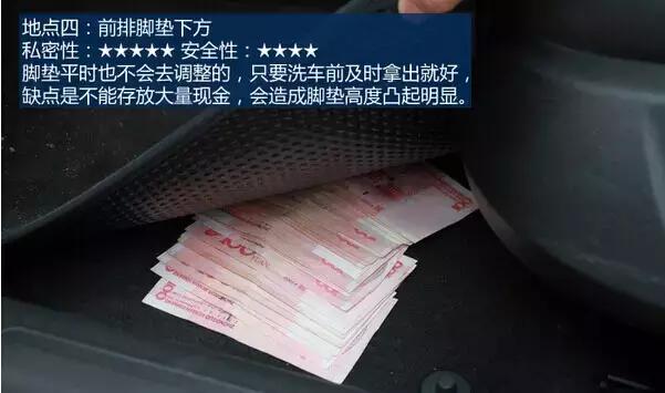 「汽车我读」老婆找不到！私房钱绝密位置在车的这里