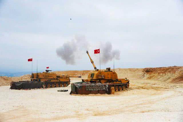 库尔德开始反击，大炮火箭弹一顿猛轰，土耳其数十人非死即伤