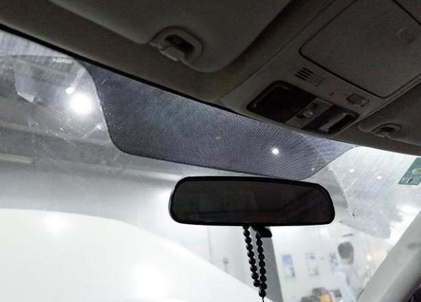 [台州卡迪汽车]冷知识汽车玻璃上的黑点到底是干嘛用的