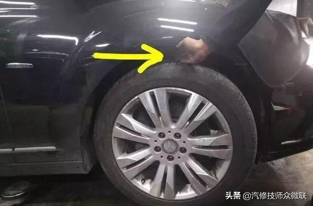 「阿虎汽车」奔驰车主：我的车身怎么是歪的？修理工：这么明显，你竟然没发现