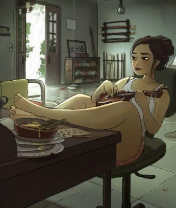 小陈说心理■心理测试：你觉得这四个“女孩”谁最迷茫？测试你缺少什么！