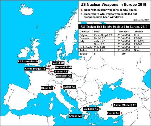 北约在德国秘密进行核战演习 为与俄发生核冲突做战备
