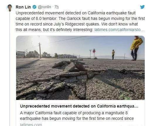 美国加州8级地震层首现异动，鲸鱼疯狂出没！大地震可能真的要来了