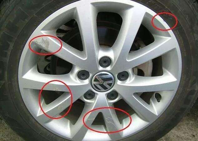 「杜姆大大」最容易被刮蹭的地方 轮毂的保养注意事项