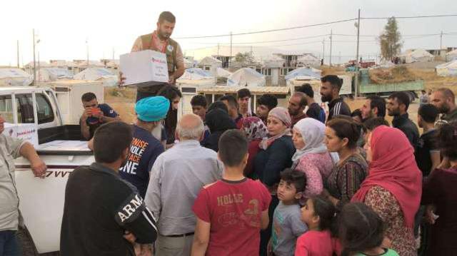 7天内7千名叙利亚难民抵达伊拉克，为活命求助走私者一人交5千