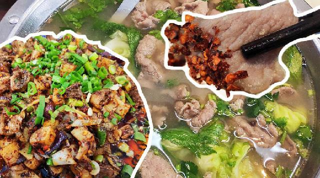 四川人太会吃了，怪不得米饭自助，就这“满屏菜”，2碗饭打底儿吧！