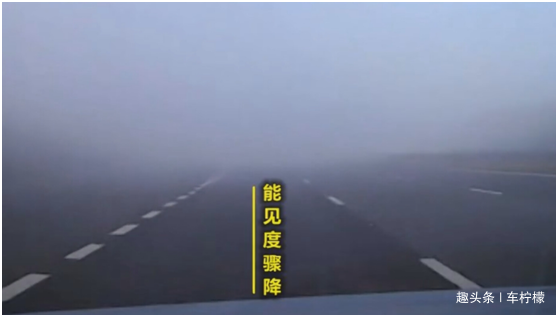 车柠檬■高速遇到大雾，怎样开车最安全？