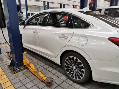 汽车之家@逸动被恶意刮花，心痛不已，保养加补漆纪实。