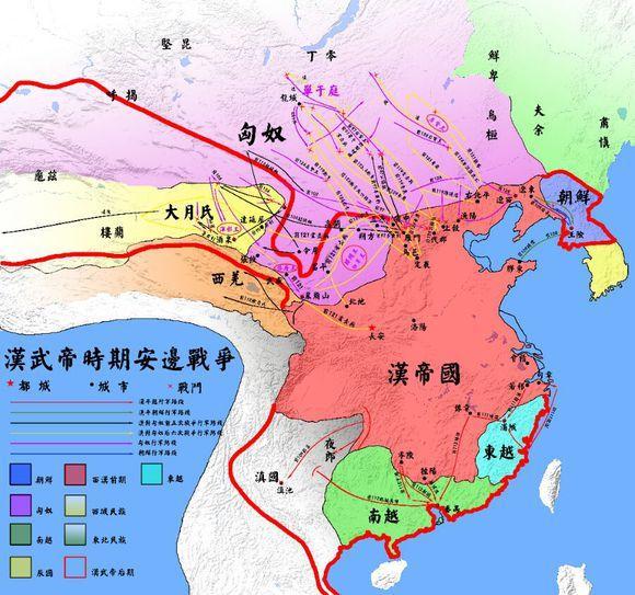 汉武帝是第二个秦始皇，打出了现代中国的地理雏形