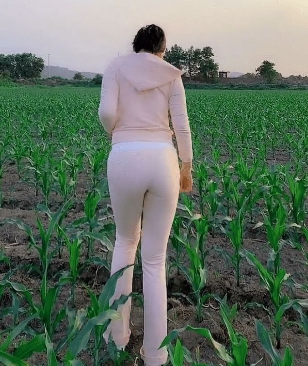 #小叮当的生活小妙招#农村微胖大姐很有魅力，勤劳的汗水挥洒气质，自信的眼神与世无争