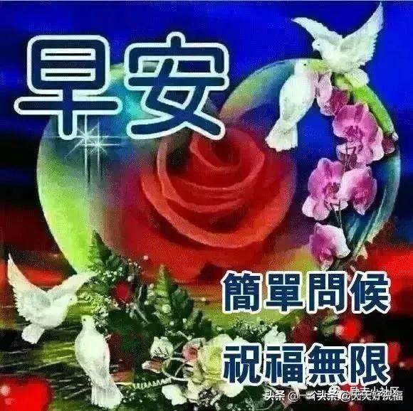#搞笑励志资源点#早上好！早早的希望，早起的你，早早的祝福伴着你