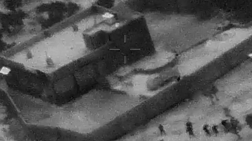 画面曝光 美国防部公布突袭巴格达迪首批照片视频