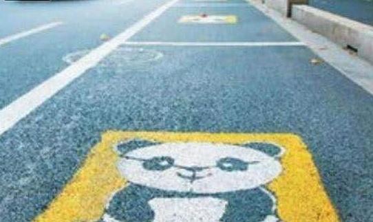 杠车@不懂“熊猫车位”啥意思？交警：停错全家驾照不够扣，悠着点