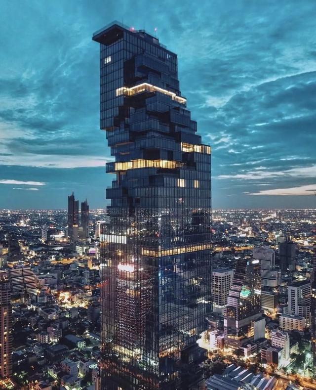 超跑可以停在自己阳台！高314米的大厦，成曼谷最高建筑和新地标