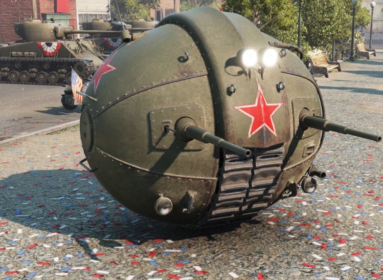 碾压无数德军基地，为何苏联没量产，全球唯一一款球形坦克！