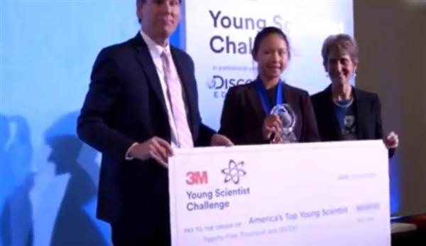 14 岁女生发明液体创可贴：或可救万人 获评“美国顶尖青年科学家”