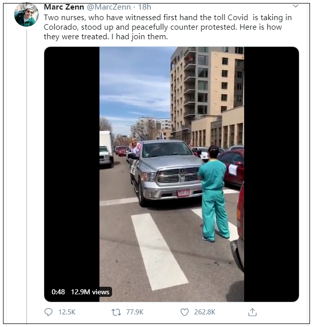 荒诞！白人女辱骂穿护士服装亚裔男子，让他“滚去中国”