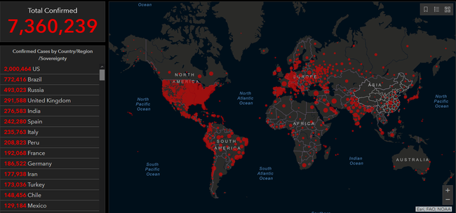 中华网|美新冠病例数破200万，“抗议”遗忘“抗疫”