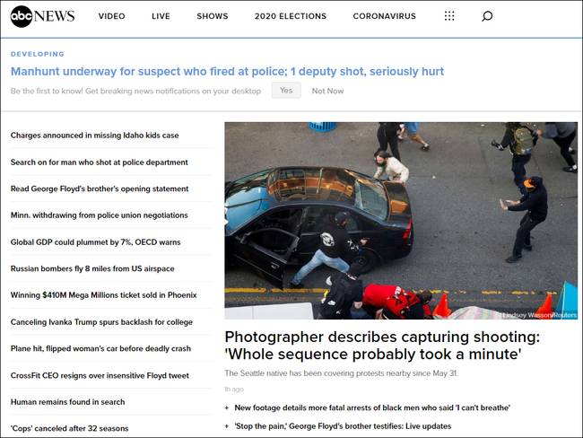 中华网|美新冠病例数破200万，“抗议”遗忘“抗疫”