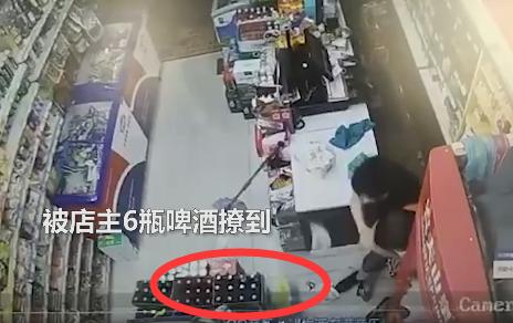 冰视频|连用6瓶啤酒敲头！大连一男子持刀抢劫被店主“反杀”...