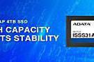 威刚发布ISSS13AP 4TB工业级2.5英寸SATA SSD