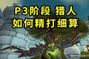 魔兽TBC：P3阶段，猎人要懂得省钱，装备选择与入手时间非常关键