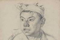 1960年美术大师靳尚谊笔下的陕北农民形象