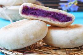 北方人特别喜欢吃面食|紫薯发面饼，烙一烙就出锅，松软香甜真好吃