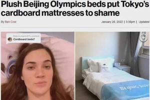 东京奥运村床板被睡断，北京冬奥村床征服美国运动员：震撼＋舒适