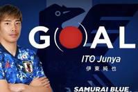 日本队2-0沙特，伊东纯也连续4场进球，亚洲边锋独一档